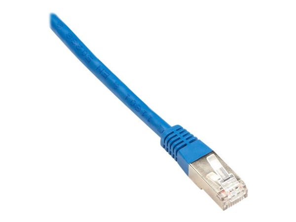 Black Box - Verkkokaapeli - RJ-45 (uros) RJ-45 (uros) - 90 cm - suojattu kierretty parikaapeli (SSTP) - CAT 6 - kiinteä, monisäikeinen - sininen - ...