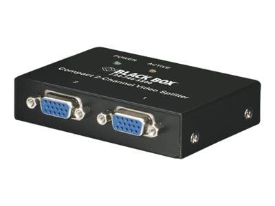 Black Box Compact VGA Video Splitter - Videosplitter - 2 x VGA - stasjonær