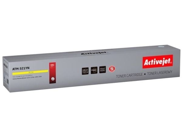 Activejet ATM-321YN, 25000 sivua, Keltainen, 1 kpl