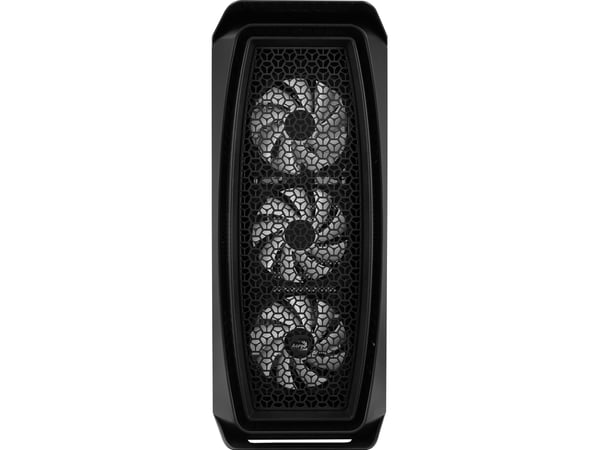 Aerocool Aero One Frost, Tower, PC, Svart, ATX, micro ATX, Mini-ITX, Acrylonitrile Butadiene Styrene, SPCC, Blå, Grön, Röd