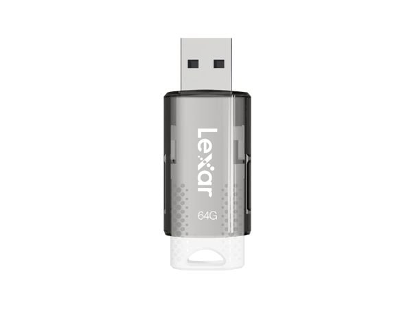 Lexar JumpDrive® S60, 64 GB, USB A-tyyppi, 2.0, Liuku, 8 g, Musta