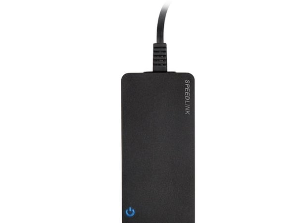 SPEEDLINK PECOS UNIVERSAL SL-6955-BK - Strømadapter - AC 230 V - 90 watt - svart