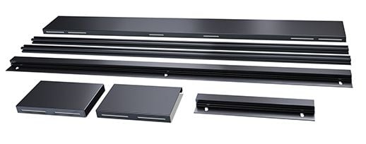 APC Thermal Containment Curtain Door Mounting Rail, 900 - 1200mm (36 - 48in) aisle width - Rack-monteringssett