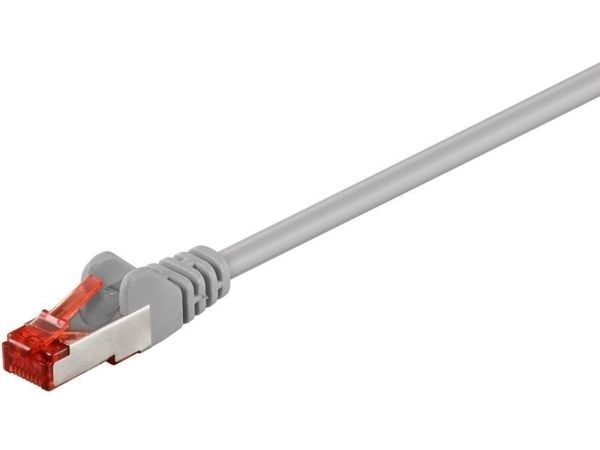 MicroConnect - Nettverkskabel - RJ-45 (hann) til RJ-45 (hann) - 10 m - skjermet, beskyttet tvunnet parkabel (STTP) - CAT 6 - halogenfri, flertrådet...