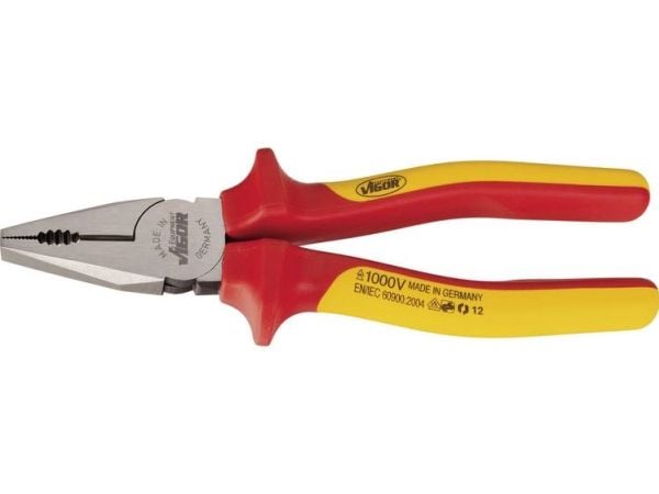 Vigor V2628 VDE-yhdistelmäpihdit 180 mm