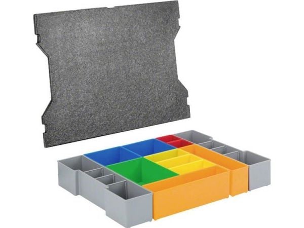 BOSCH innsatser for L-BOXX 102 12 deler - 1600A016N9