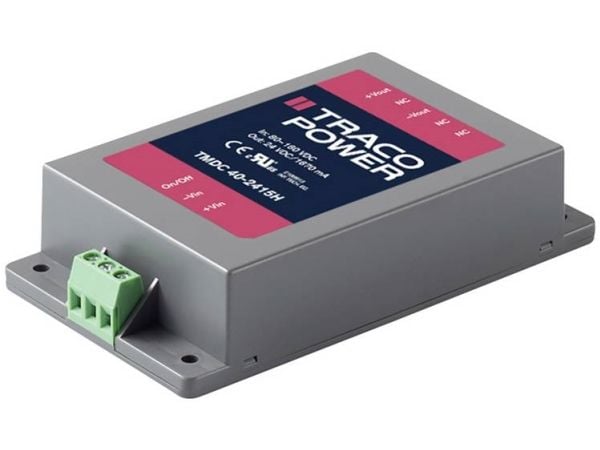TracoPower TMDC 40-7215H DC/DC-automuunnin 1670 mA 40 W Lähtöjen lukumäärä: 1 x