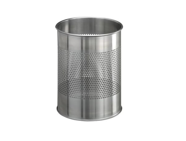 Papirkurv Durable rustfrit stål rund 15/P 165mm