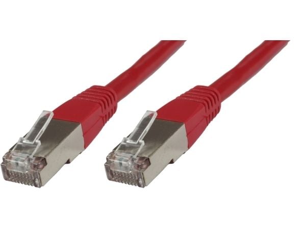 Microconnect SSTP610R, 10 m, Cat6, S/FTP (S-STP), RJ-45, RJ-45, Punainen