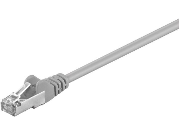 MicroConnect - Nettverkskabel - RJ-45 (hann) til RJ-45 (hann) - 5 m - STP - CAT 5e - flertrådet - grå
