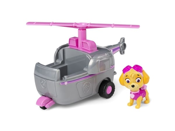 PAW Patrol PAW VHC BscVeh LowPrice Skye GML, Helikopter, PAW Patrol, 3 år, Grå, Rosa