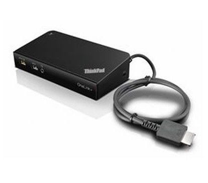 Lenovo ThinkPad OneLink+ Dock - Portreplikator - VGA - 90 watt - for ThinkPad P40 Yoga 20GQ, 20GR; X1 Carbon 20FB, 20FC; X1 Tablet 20GG, 20GH, 20JC...