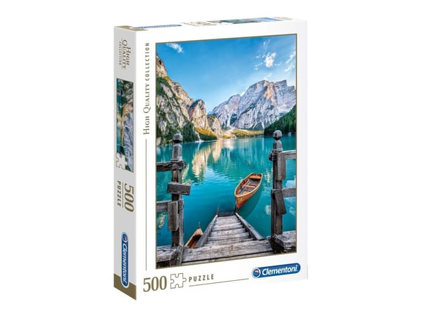 Clementoni High Quality Collection - Braies Lake - puslespill - 500 deler