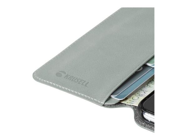 Dėklas Krusell Sunne PhoneWallet Apple iPhone 11 Pro vintage pilkas
