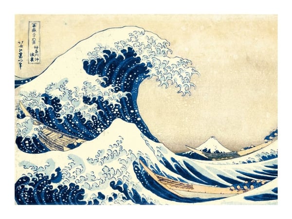Clementoni Museum Collection - Hokusai: The Great Wave - puslespill - 1000 deler