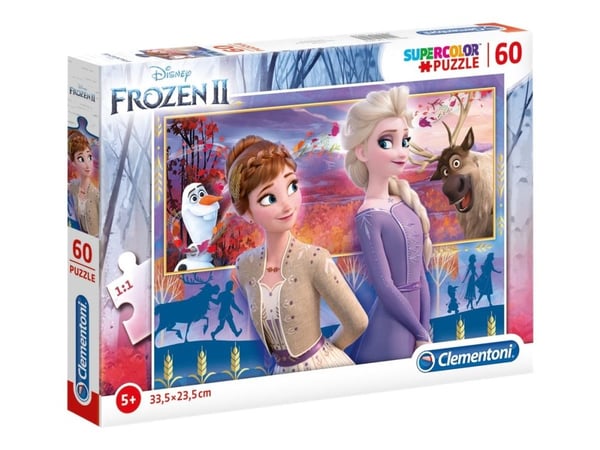 Clementoni SuperColor - Disney Frozen 2 - puslespill - 60 deler