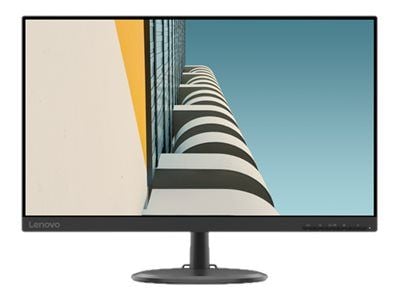 Lenovo D24-20 - LED-näyttö - 23,8" - 1920 x 1080 Full HD (1080p) @ 75 Hz - VA - 250 cd/m² - 1000:1 - 4 ms - HDMI, VGA - mattamusta - suihkumusta