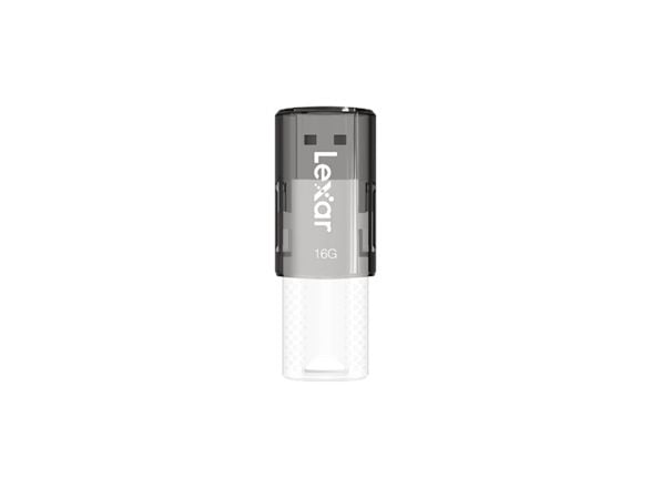 Lexar JumpDrive® S60, 16 GB, USB A-tyyppi, 2.0, Liuku, 8 g, Musta