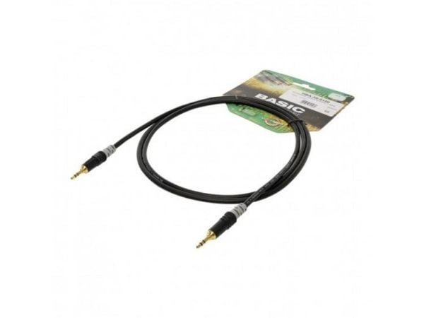 Sommer Cable HBA-3S-0030 Jack-tilkoblingskabel 3,5 mm Jack 0,30 m svart