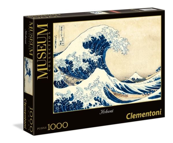 Clementoni Museum Collection - Hokusai: The Great Wave - puslespill - 1000 deler