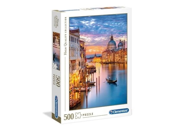 Clementoni High Quality Collection - Lighting Venice - puslespill - 500 deler