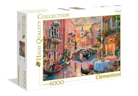 Clementoni High Quality Collection - Solnedgång i Venedig - pussel - 6000 delar