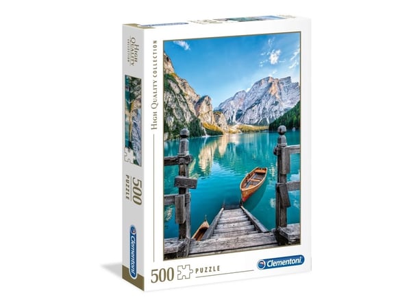 Clementoni High Quality Collection - Braies Lake - puslespill - 500 deler