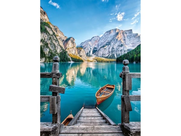 Clementoni High Quality Collection - Braies Lake - puslespill - 500 deler