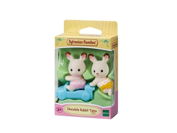 Sylvanian Families Chocolate Rabbit Twins
