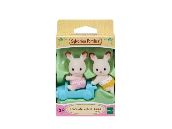 Sylvanian Families Chocolate Rabbit Twins