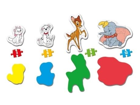 Clementoni My First Puzzles, 3 stykker, Fjernsyn/ filmer, 2 år