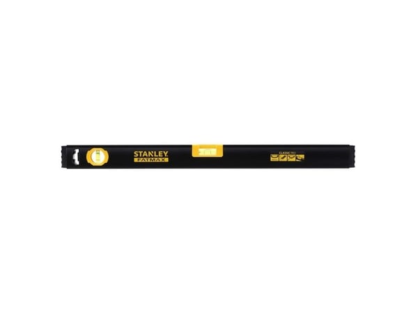 Stanley Fatmax Classic Pro, Snekkervater, 0,6 m, Sort, Gult, 0,5 mm/m, Aluminium