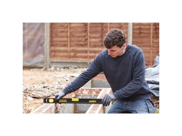 Stanley Fatmax Classic Pro, Snekkervater, 0,6 m, Sort, Gult, 0,5 mm/m, Aluminium