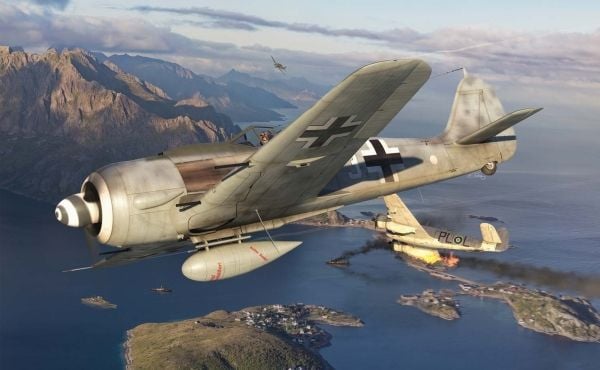 Airfix hävittäjä focke-wulf fw190a-8 airfix universal