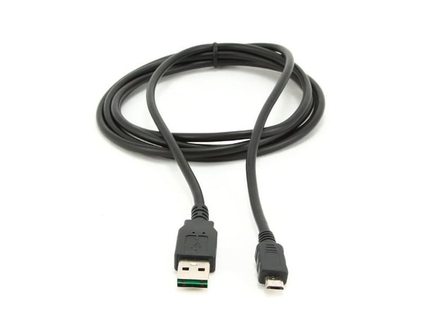 Gembird CC-MUSB2D-1M - USB-kabel - Micro-USB type B (hann) til USB (hann) - USB 2.0 - 1 m - svart