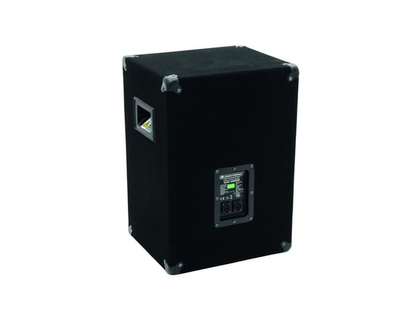 Omnitronic DX-1222, 3-vägs, 1.0 kanaler, Kabel, 300 W, 30 - 18000 hz, Svart