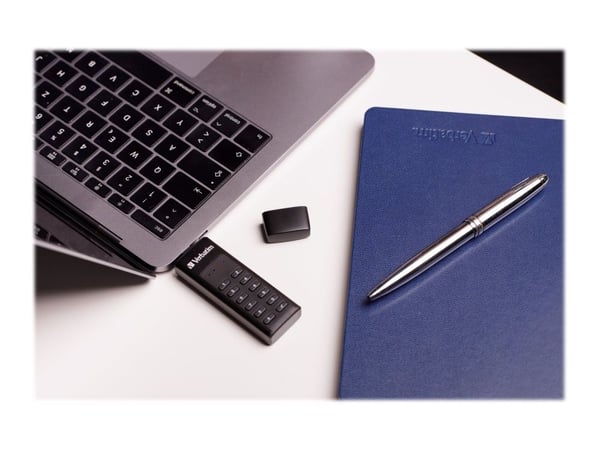 Verbatim Keypad Secure - USB-flashstasjon - kryptert - 32 GB - USB 3.0