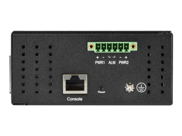 Black Box Industrial Managed Ethernet Switch - Switch - Styrt - 10 x 10/100/1000 + 4 x SFP - stasjonær, DIN-skinnemonterbar, veggmonterbar