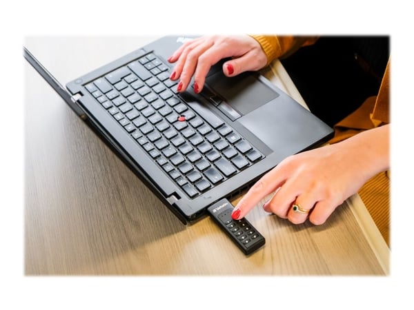 Verbatim Keypad Secure - USB-flashstasjon - kryptert - 32 GB - USB 3.0