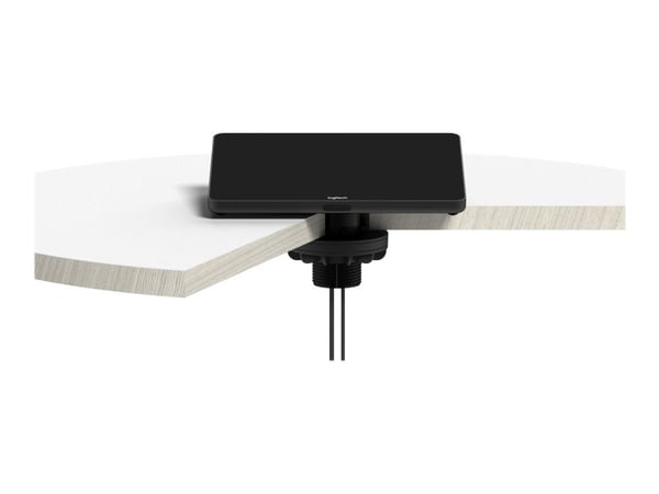 Logitech Tap Table Mount - Kontrollermonteringssett for videokonferanse - for Room Solution Base Bundle, Huddle, Large; Tap