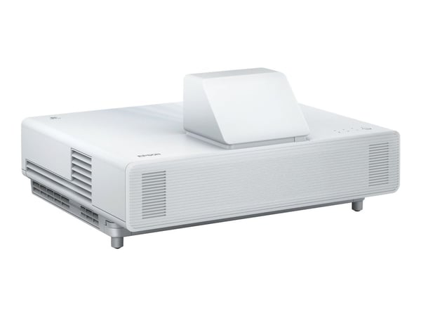 Epson EB-800F - 3 LCD-projektor - 5000 lumen (hvit) - 5000 lumen (farge) - Full HD (1920 x 1080) - 16:9 - 1080p - ultrakortkast linse - LAN - hvit