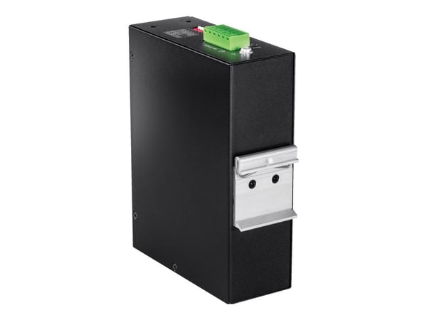 TRENDnet TI-PG102I - Switch - Styrt - 8 x 10/100/1000 (PoE+) + 2 x Gigabit SFP - DIN-skinnemonterbar - PoE+ (240 W) - likestrøm - TAA-samsvar