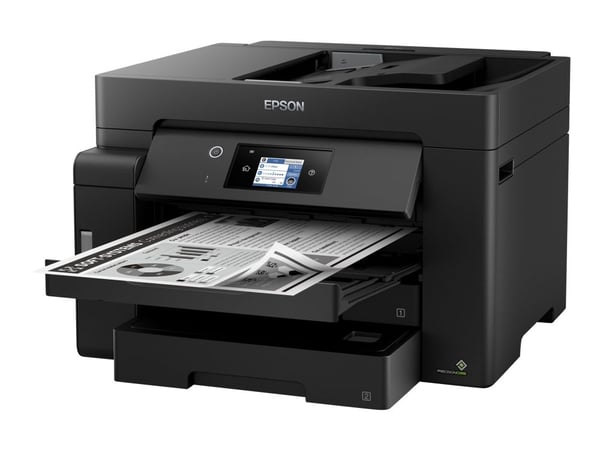 Epson EcoTank ET-M16600 - Multifunksjonsskriver - S/H - ink-jet - A3 plus (329 x 483 mm) (original) - A3 (medie) - opp til 25 spm (trykking) - 550 ...