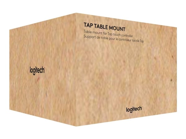 Logitech Tap Table Mount - Kontrollermonteringssett for videokonferanse - for Room Solution Base Bundle, Huddle, Large; Tap
