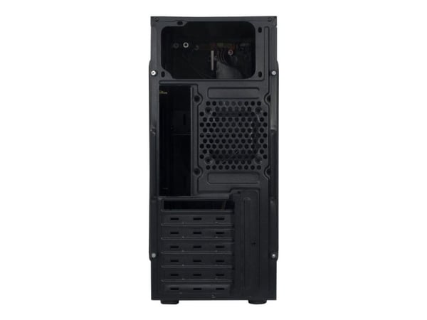 Inter-Tech B-48 - Tower - ATX - ingen strømforsyning (ATX) - svart - USB/lyd