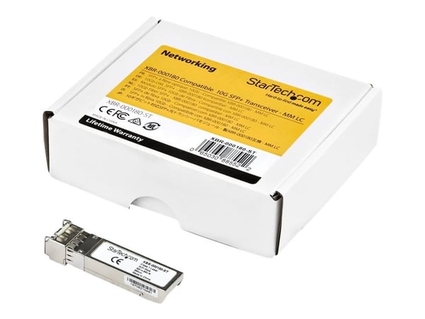 Startech Arista Networks SFP-10G-SR Compatible SFP+ Module, 10GBASE-SRL, 10GbE Multimode Fiber MMF Optic Transceiver, 10GE Gigabit Ethernet SFP+, L...