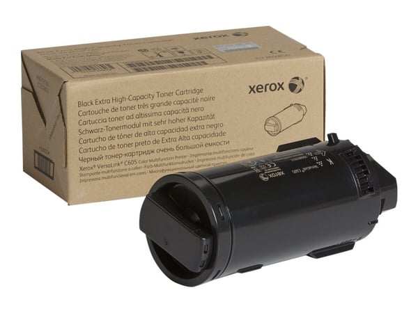 Xerox - Extra High Capacity - svart - original - tonerpatron - for VersaLink C605