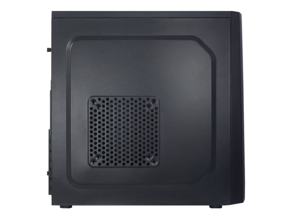 Inter-Tech B-48 - Tower - ATX - ingen strømforsyning (ATX) - svart - USB/lyd