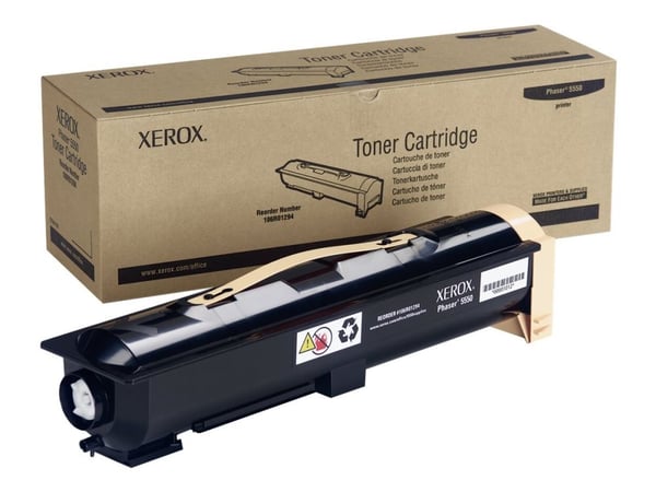 Xerox Phaser 5550:n värikasetti, 35000 sivua, Musta