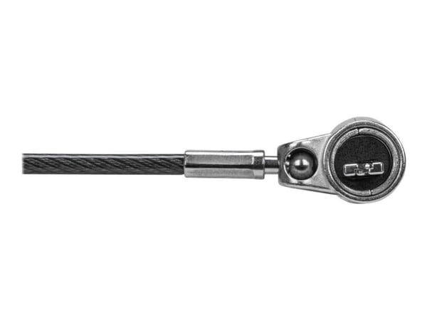 Targus DEFCON Compact Combo Cable Lock - Sikkerhetskabellås - svart - 1.98 m
